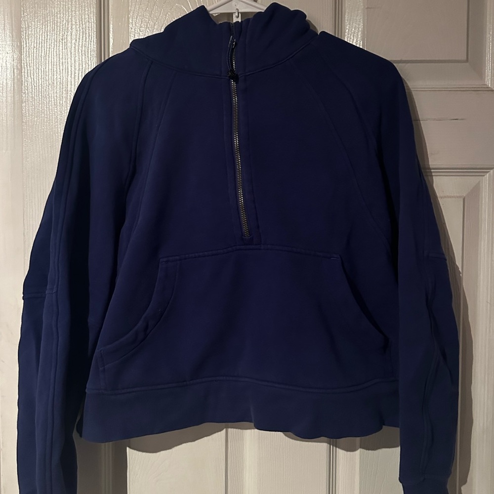 Lululemon Scuba oversized half zip